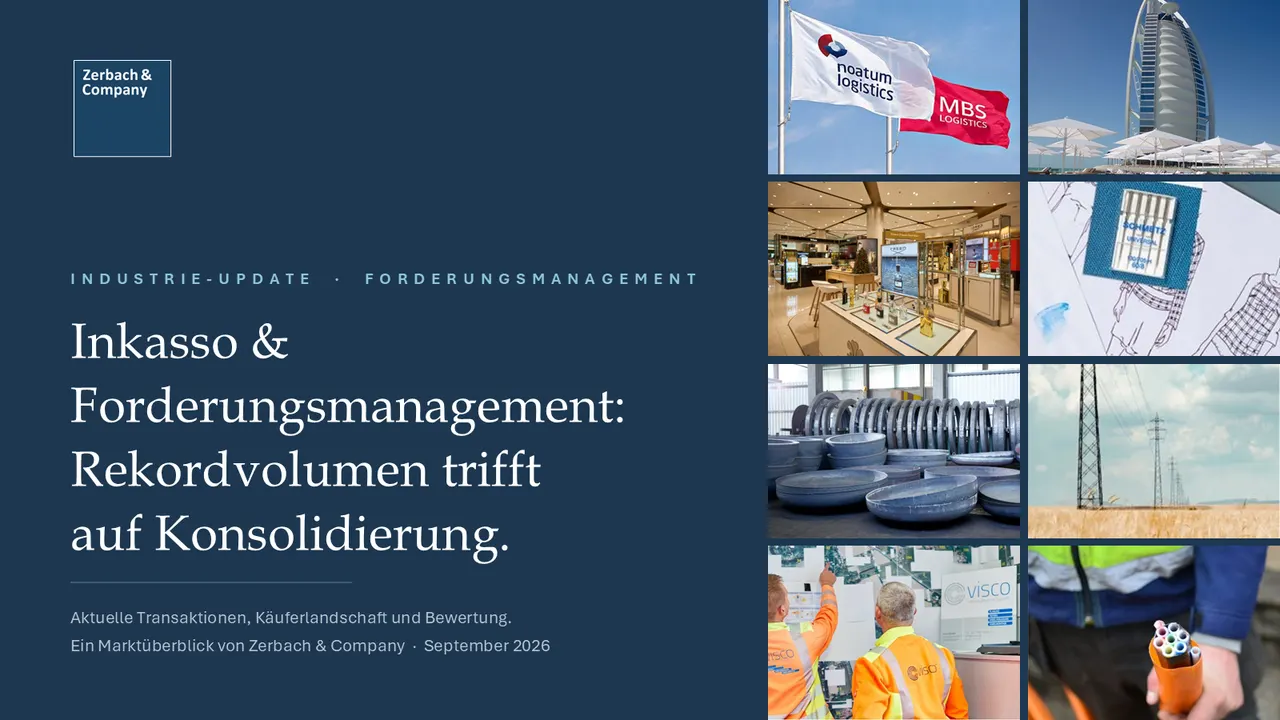 Industrie-Update Recouvrement de créances septembre 2026, page 1